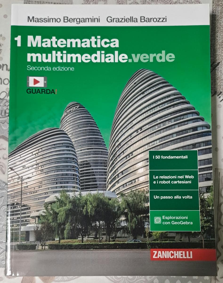 MATEMATICA MULTIMEDIALE.VERDE 2ED. - VOL. 1 (LDM) - foto 1