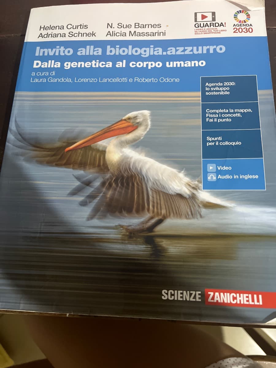 INVITO ALLA BIOLOGIA.AZZURRO - DALLA GENETICA AL CORPO UMANO (LDM) - foto 1