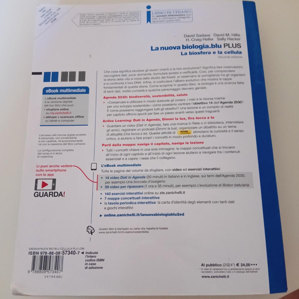 NUOVA BIOLOGIA.BLU 2ED. (LA) - LA BIOSFERA E LA CELLULA PLUS (LDM) - foto 2