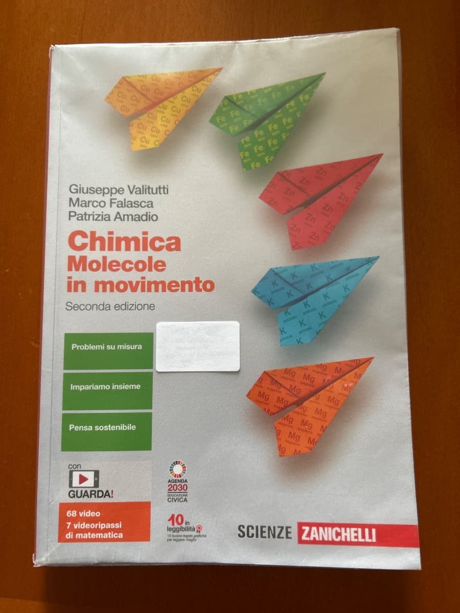 CHIMICA: MOLECOLE IN MOVIMENTO 2ED - VOLUME U (LDM) - foto 1