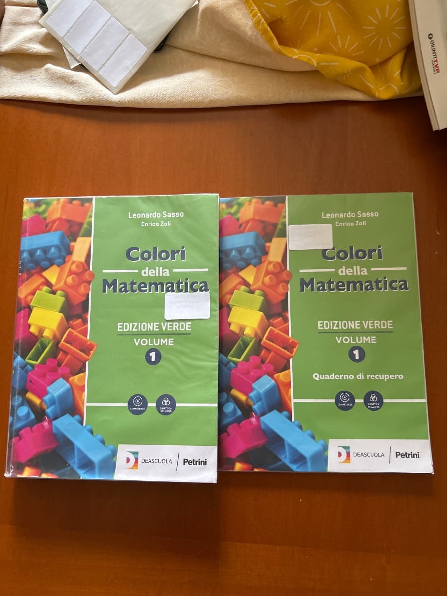 COLORI DELLA MATEMATICA - EDIZIONE VERDE VOLUME 1 + QUADERNO 1 + EBOOK - foto 1