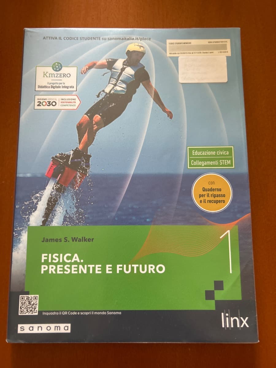 FISICA. PRESENTE E FUTURO - VOLUME 1 CON QUADERNO - foto 1