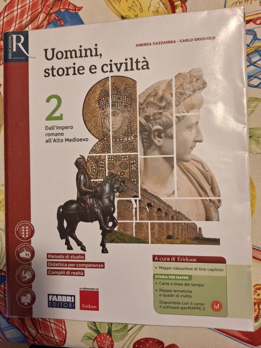 UOMINI, STORIE E CIVILTA' 2 - LIBRO MISTO CON HUB LIBRO YOUNG - foto 1