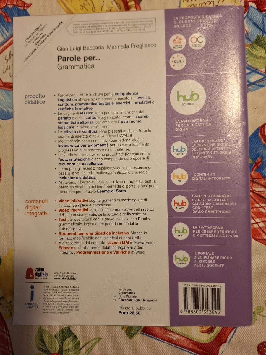 PAROLE PER... LEGGERE, PENSARE, COMUNICARE, SCRIVERE - foto 2