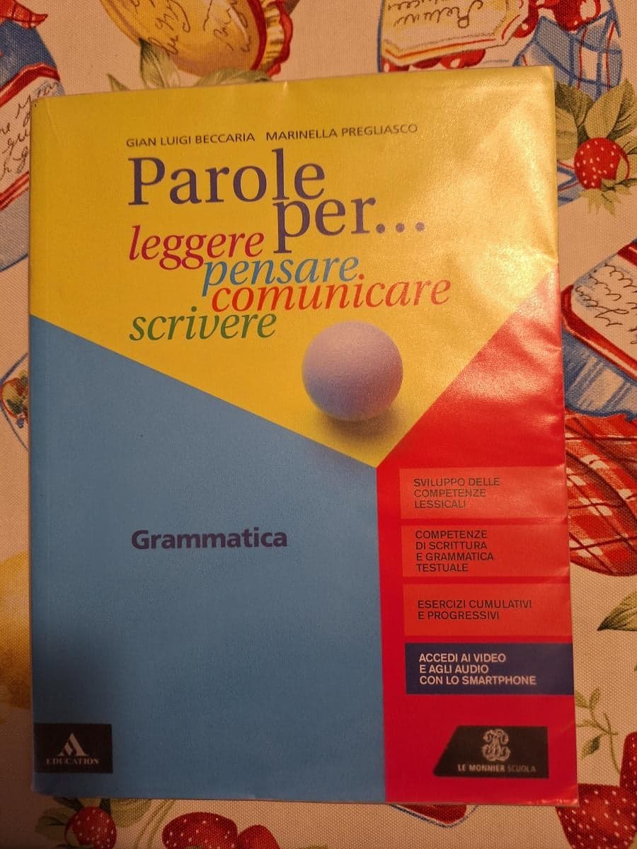 PAROLE PER... LEGGERE, PENSARE, COMUNICARE, SCRIVERE - foto 1