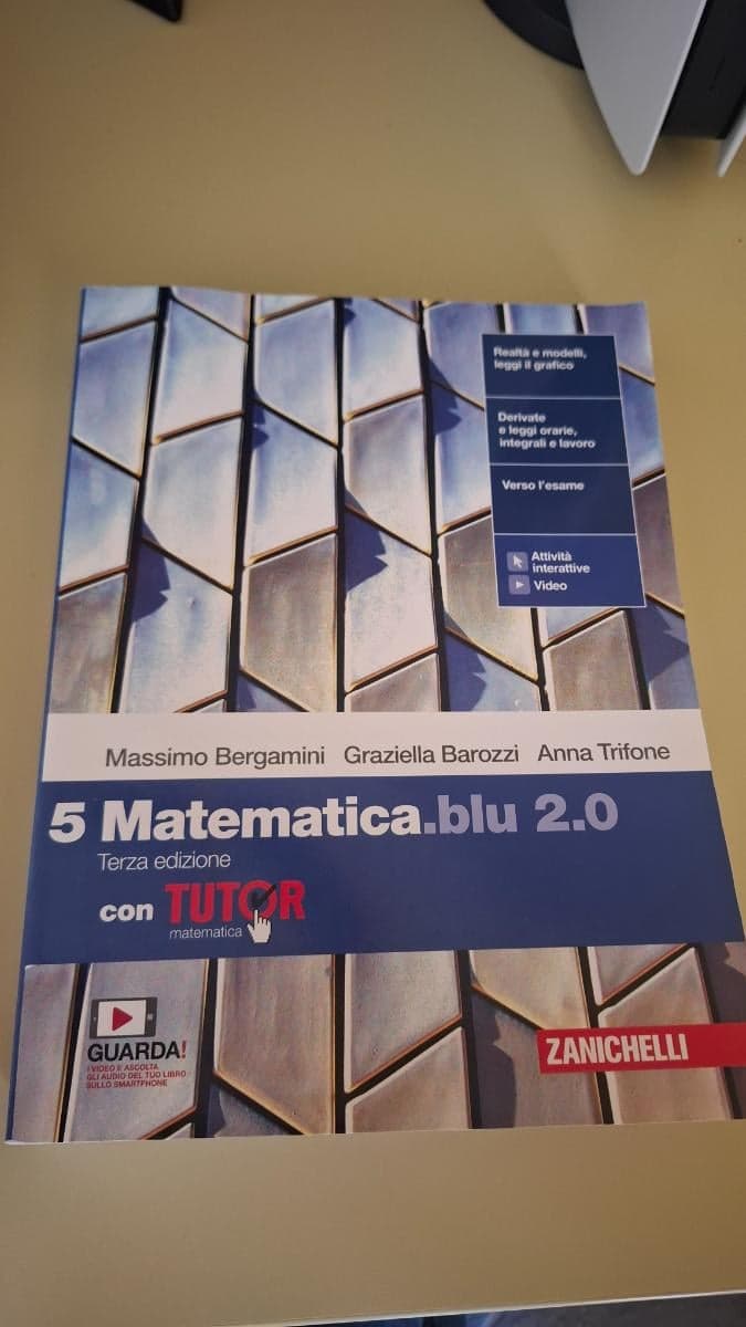 MATEMATICA BLU 2.0 3ED. - VOL. 5 CON TUTOR (LDM) - foto 1