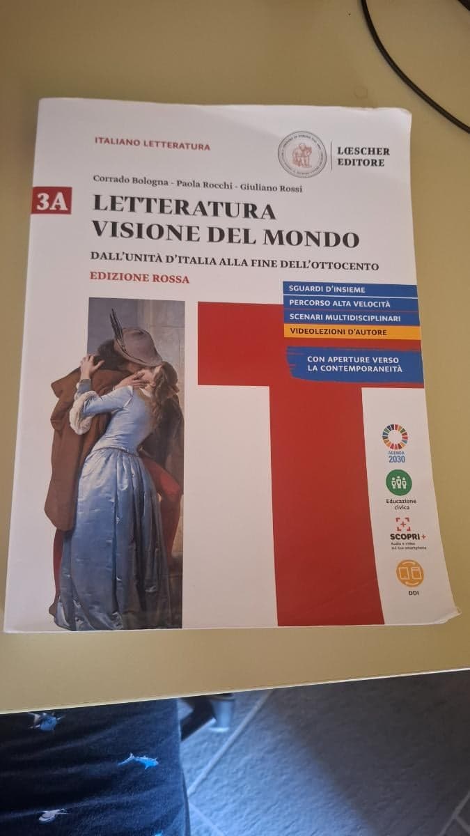 LETTERATURA VISIONE DEL MONDO ED.ROSSA VOL. 3 A - foto 1