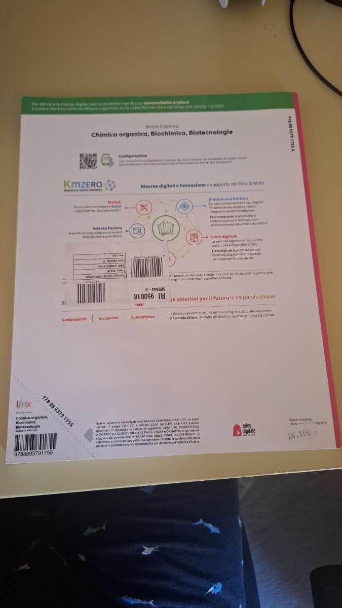 CHIMICA ORGANICA, BIOCHIMICA, BIOTECNOLOGIE - SECONDA EDIZIONE - foto 2