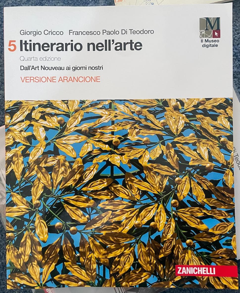 ITINERARIO NELL'ARTE 4A EDIZIONE VERSIONE ARANCIONE - VOL. 5 CON MUSEO (LDM) - foto 1