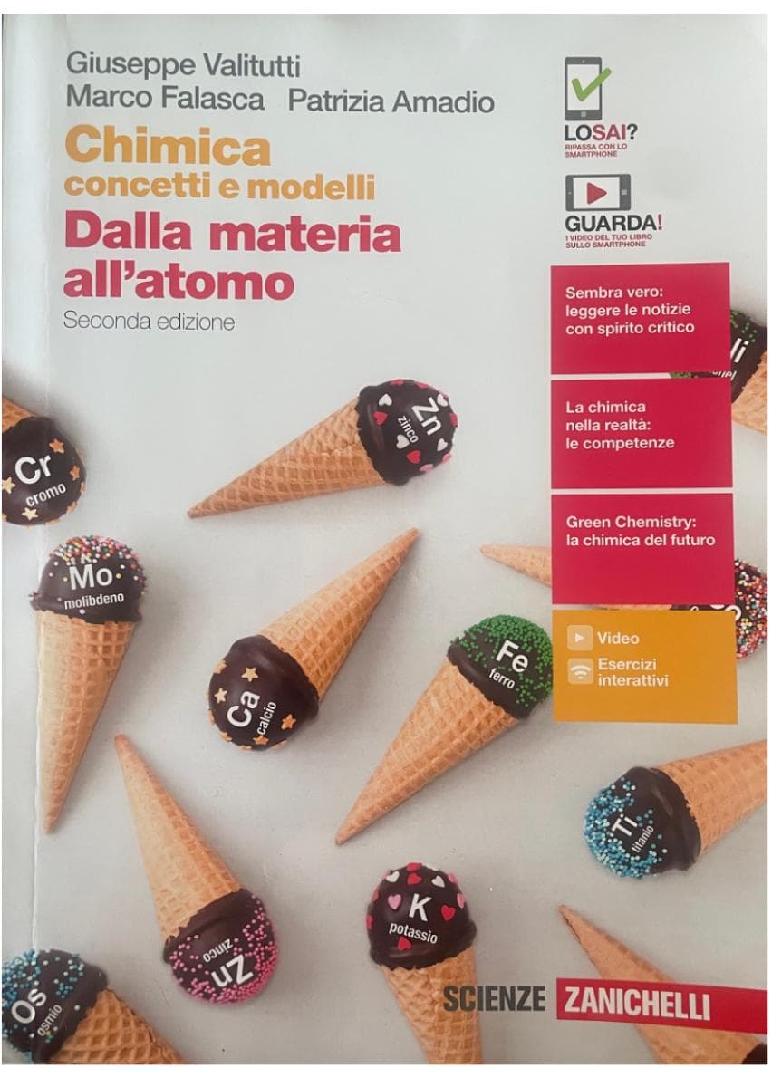 CHIMICA: CONCETTI E MODELLI 2ED. - DALLA MATERIA ALL'ATOMO (LDM) - foto 1