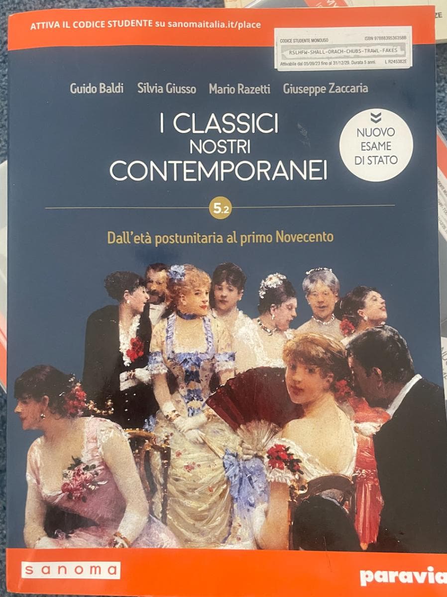 CLASSICI NOSTRI CONTEMPORANEI 5.2 EDIZIONE NUOVO ESAME DI STATO (I) - foto 1