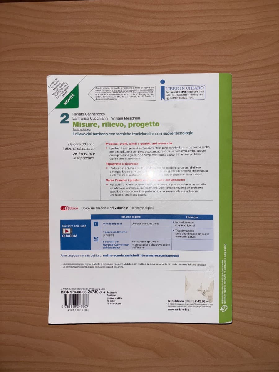 MISURE, RILIEVO, PROGETTO 6ED - VOLUME 2 (LDM) - foto 2