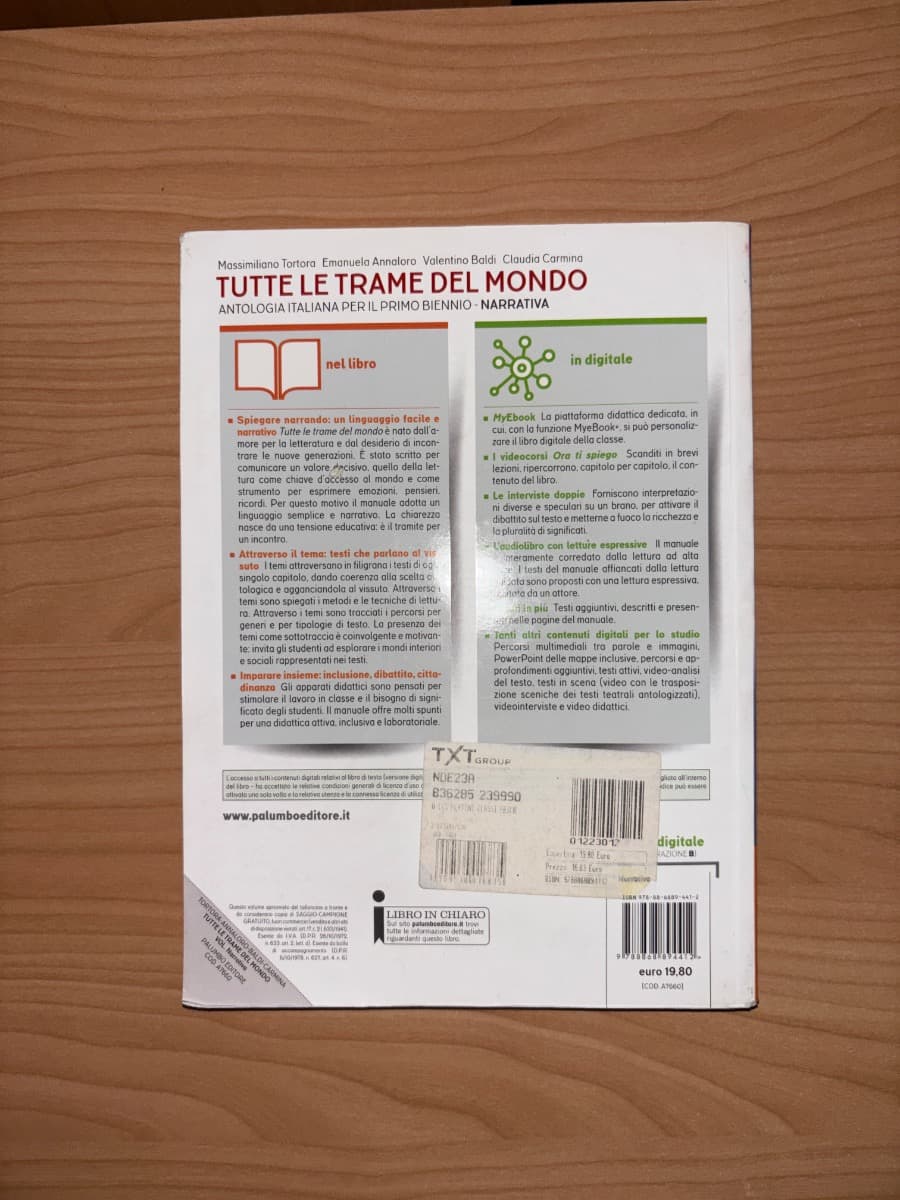TUTTE LE TRAME DEL MONDO - NARRATIVA - foto 2