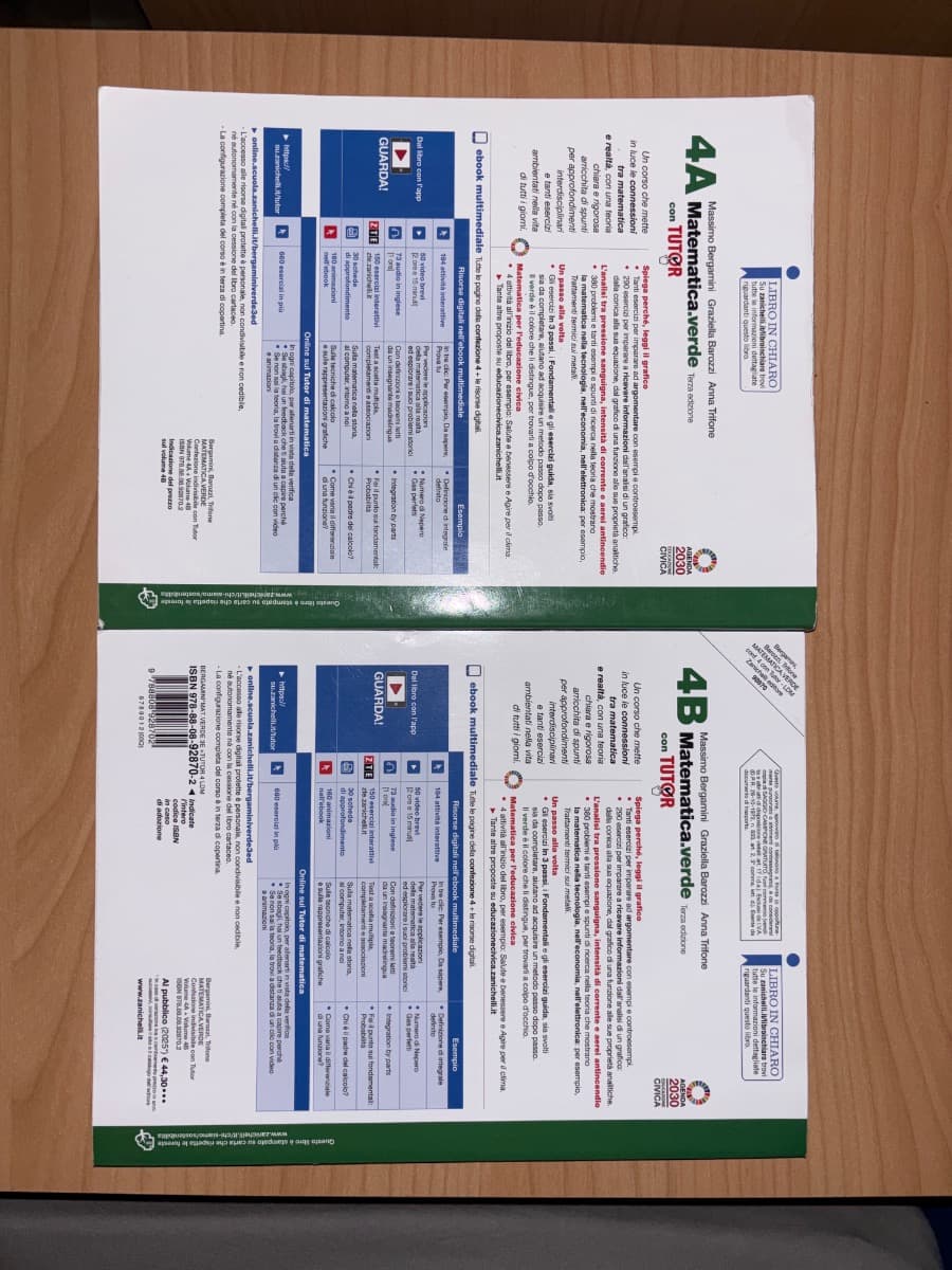 MATEMATICA.VERDE 3ED - CONFEZIONE 4A+4B CON TUTOR (LDM) - foto 2