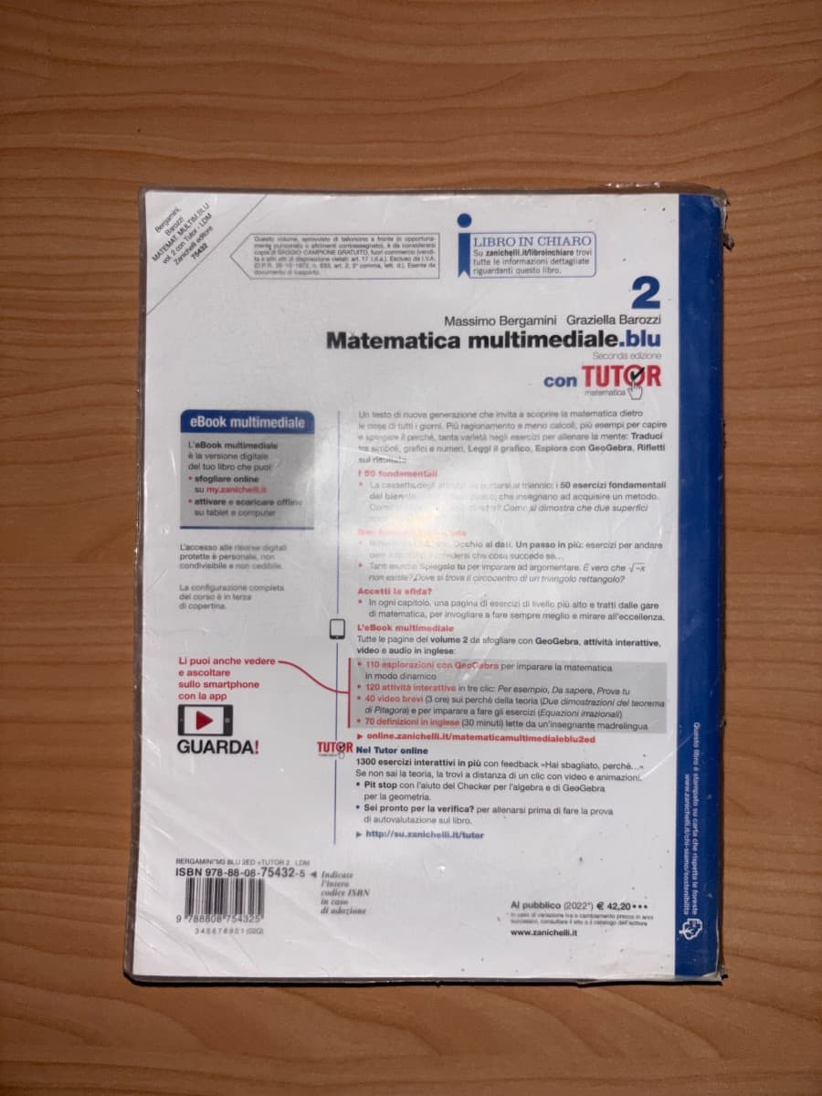 MATEMATICA MULTIMEDIALE.BLU - VOLUME 2 CON TUTOR (LDM) - foto 2