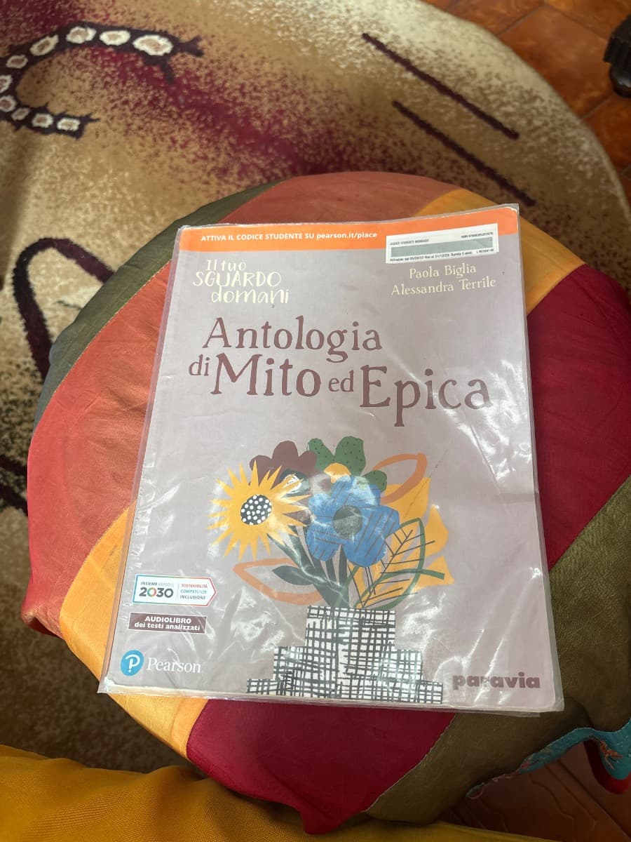 TUO SGUARDO DOMANI ANTOLOGIA DI MITO ED EPICA (IL) - foto 1