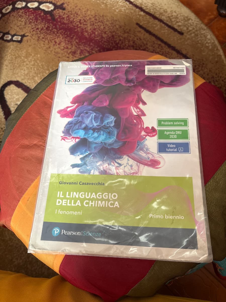 LINGUAGGIO DELLA CHIMICA - PRIMO BIENNIO (IL) - foto 1