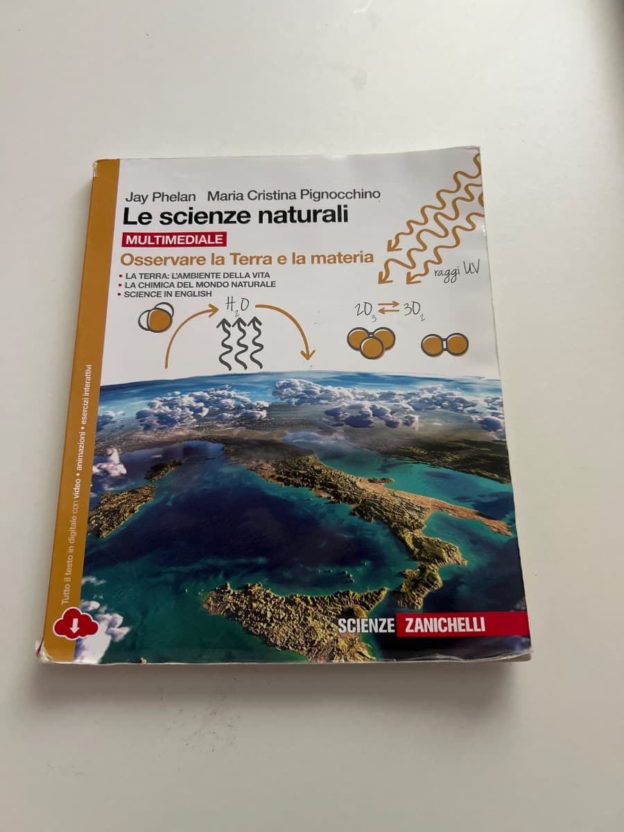 le scienze naturali osservare la terra e la materia - foto 1
