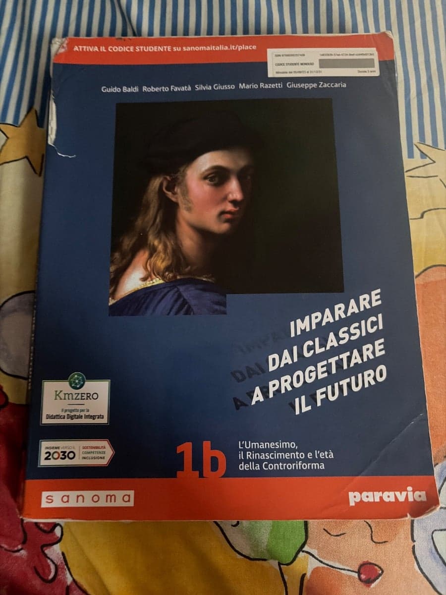 IMPARARE DAI CLASSICI A PROGETTARE IL FUTURO 1B - foto 1