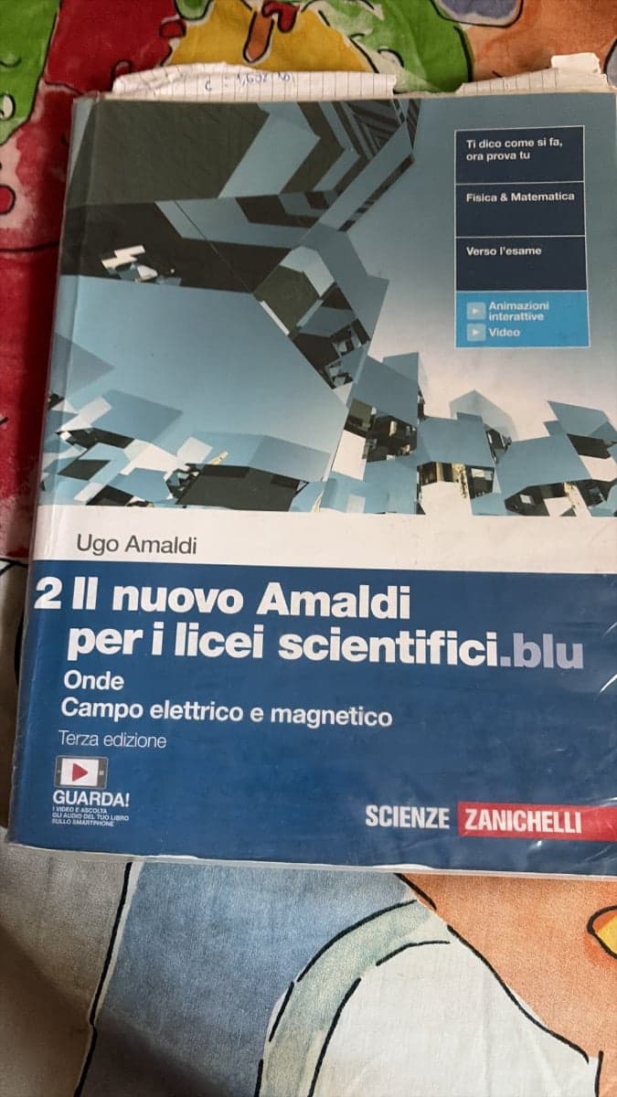 NUOVO AMALDI PER I LICEI SCIENTIFICI.BLU 3ED. (IL) - VOL. 2 (LDM) - foto 1