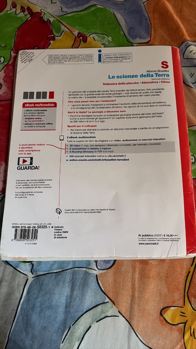 SCIENZE DELLA TERRA 2ED. (LE) - VOL. QUINTO ANNO S (LDM) - foto 2