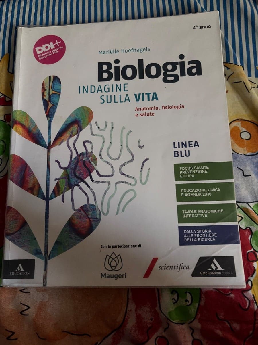 BIOLOGIA INDAGINE VITA 2A ED. BLU 4 ANNO PLUS - foto 1