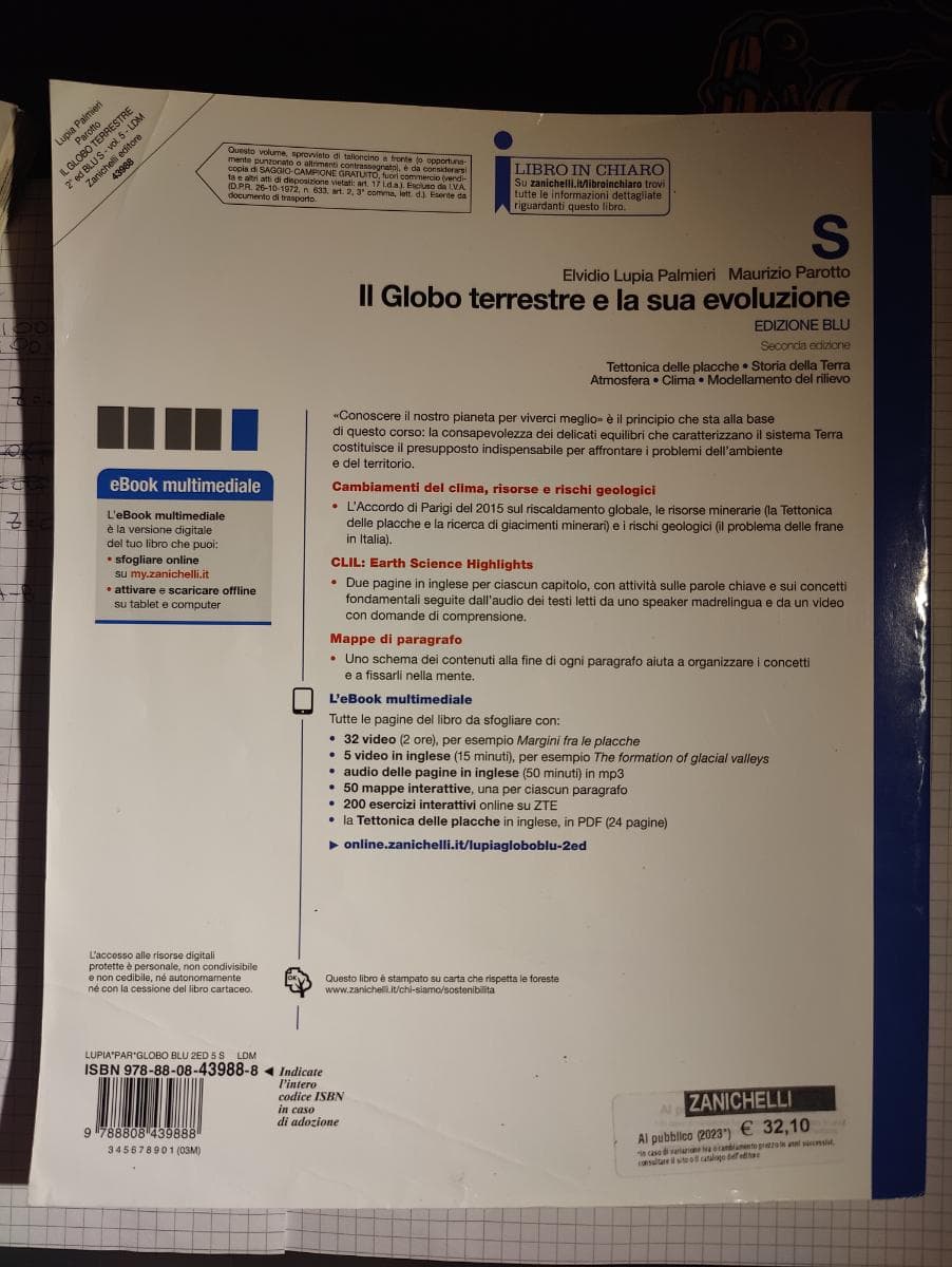GLOBO TERRESTRE E LA SUA EVOLUZIONE (IL) - EDIZIONE BLU - 2ED - VOL S (LDM) - foto 2