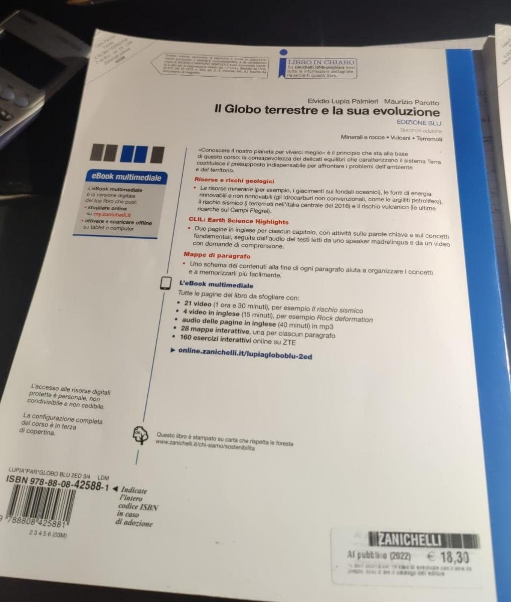 GLOBO TERRESTRE E LA SUA EVOLUZIONE (IL) - EDIZIONE BLU - 2ED (LDM) - foto 2
