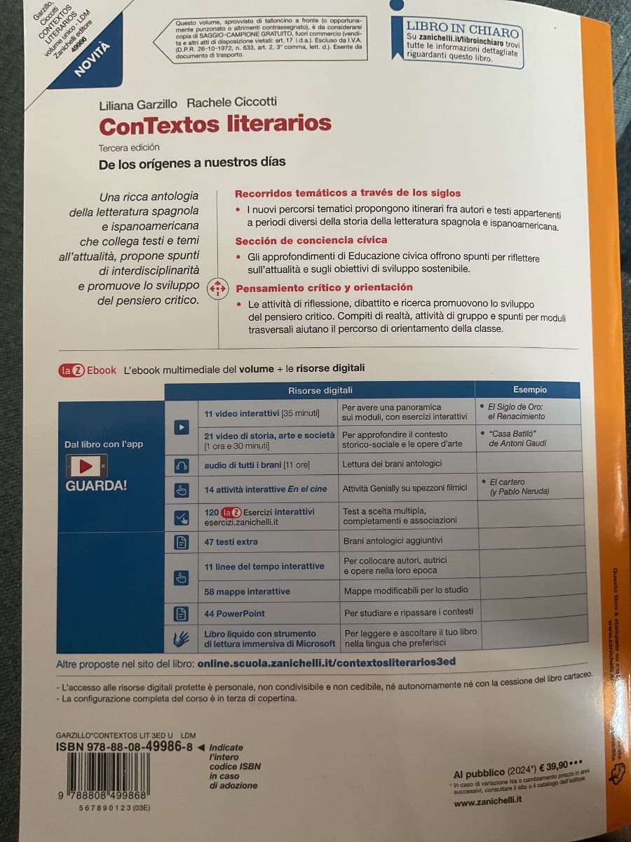 CONTEXTOS LITERARIOS TERCERA EDICIÓN - VOL. U (LDM) - foto 2