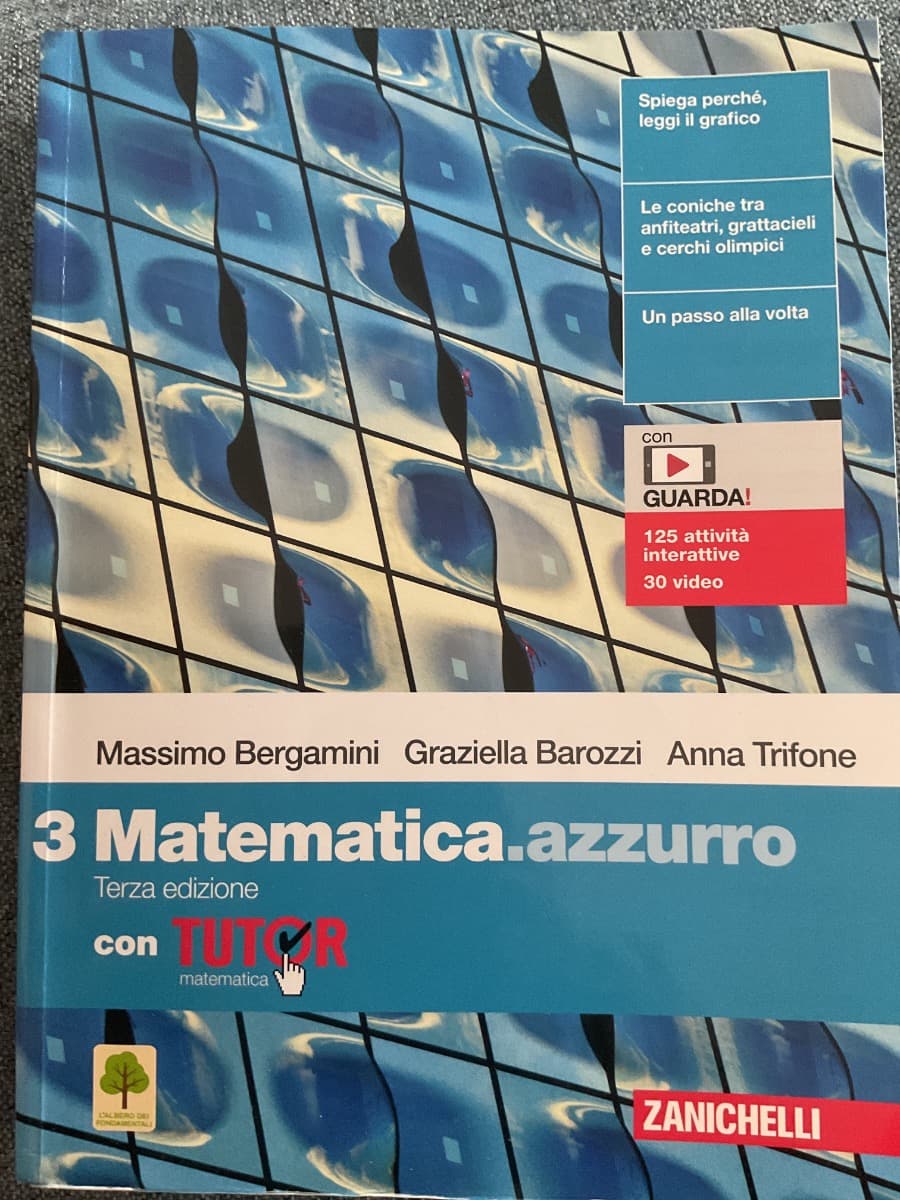MATEMATICA.AZZURRO 3ED. - VOL. 3 CON TUTOR (LDM) - foto 1