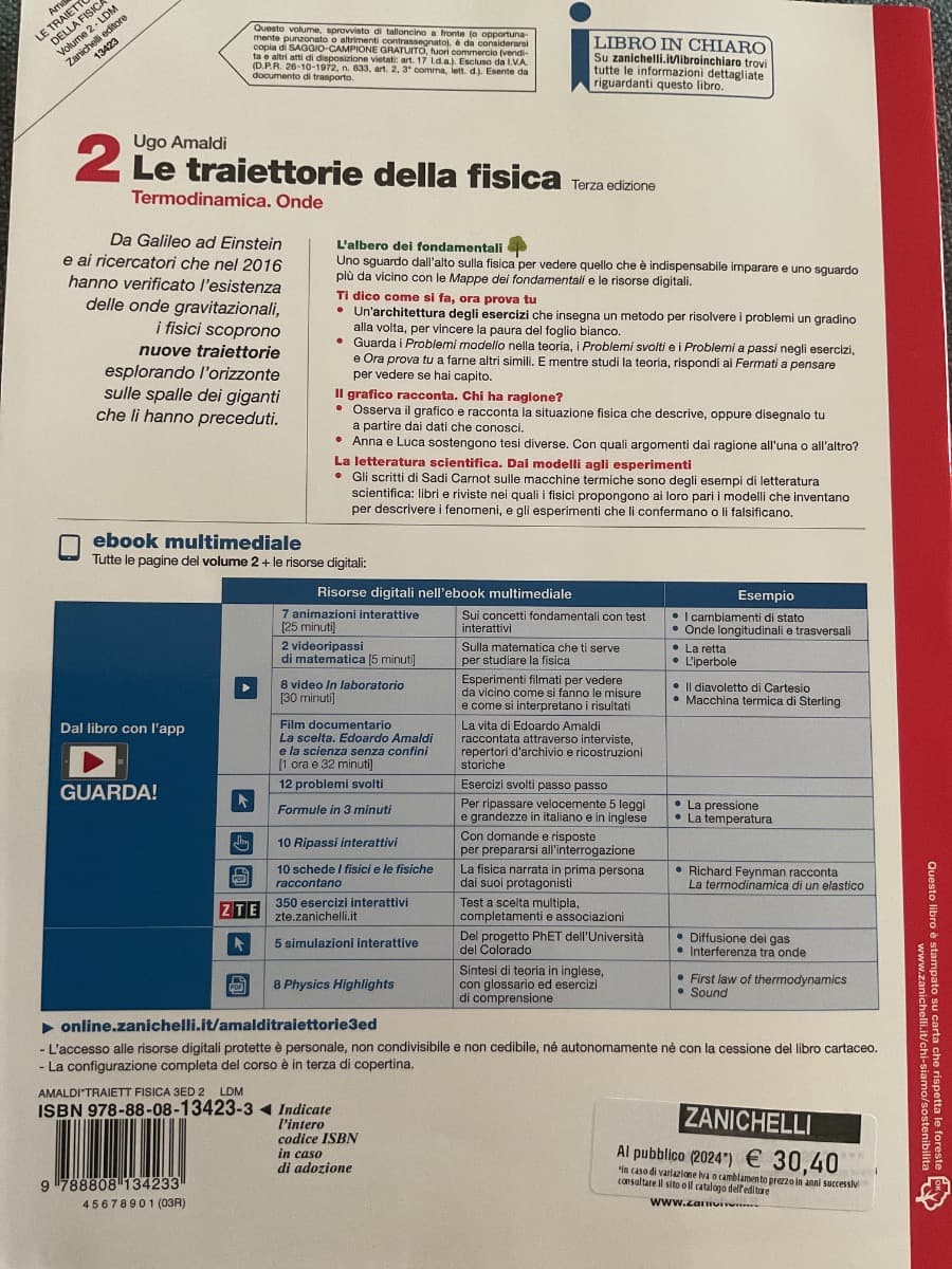 TRAIETTORIE DELLA FISICA (LE) 3ED - VOLUME 2 (LDM) - foto 2