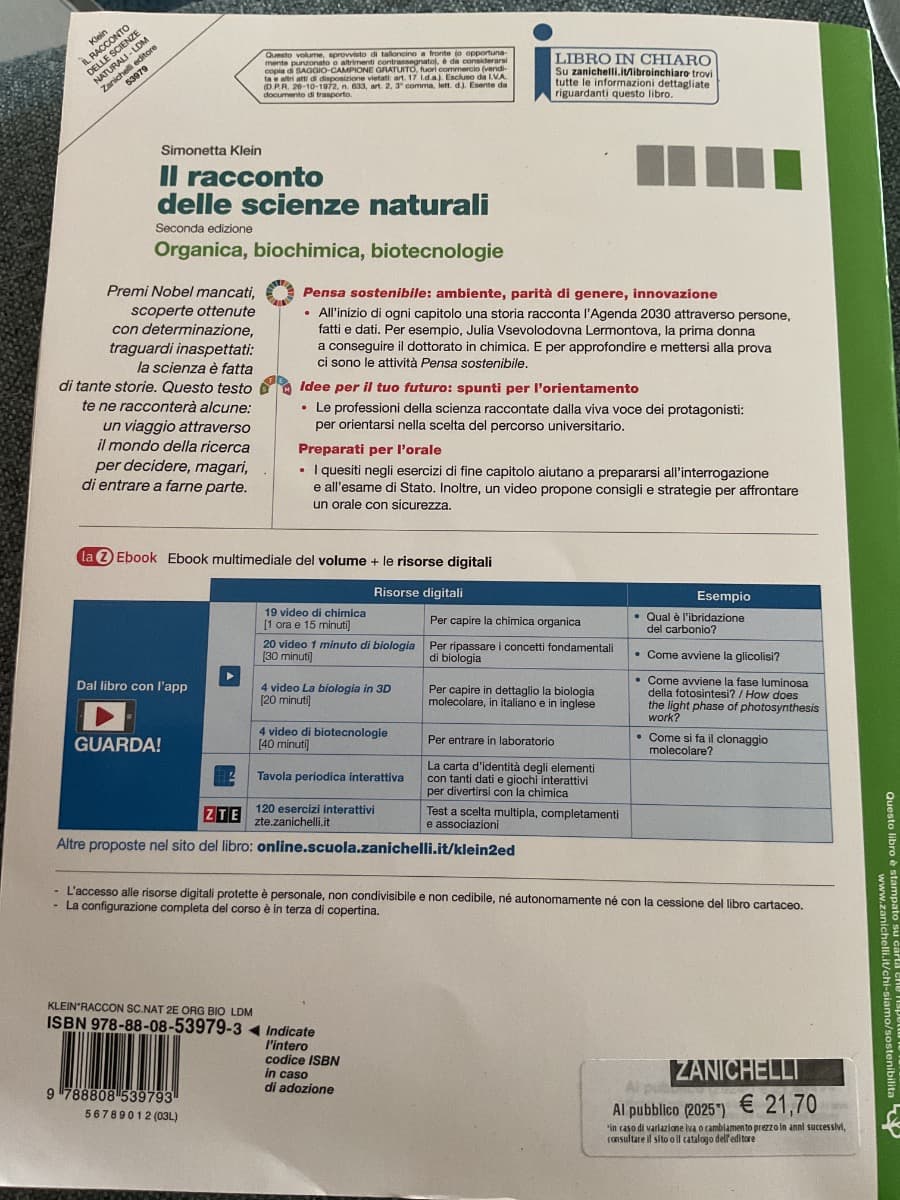 RACCONTO DELLE SCIENZE NATURALI (IL) 2ED. (LDM) - foto 2