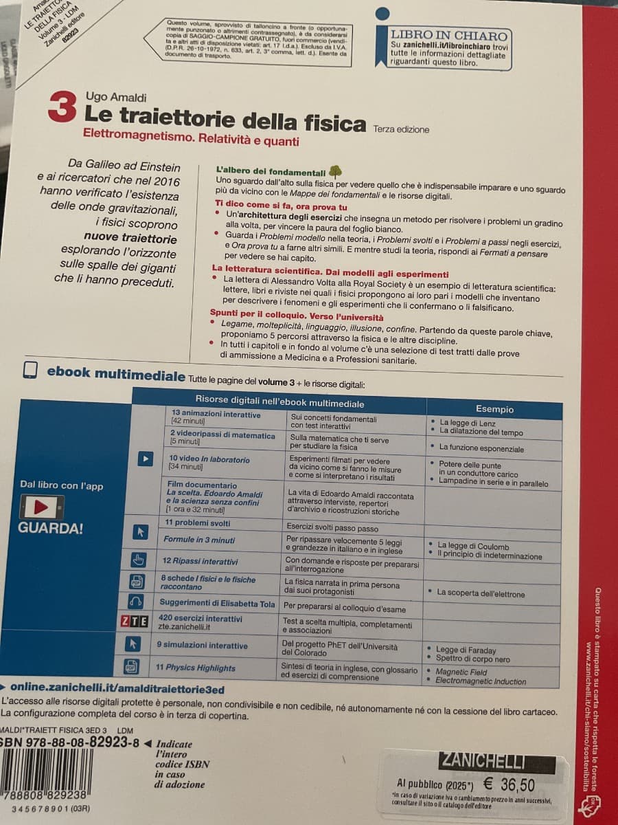TRAIETTORIE DELLA FISICA (LE) 3ED - VOLUME 3 (LDM) - foto 2