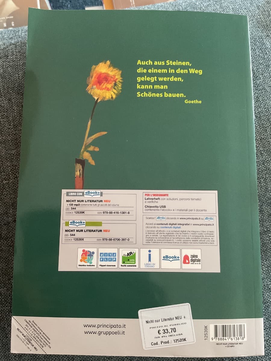 NICHT NUR LITERATUR NEU + CD MP3 - foto 2