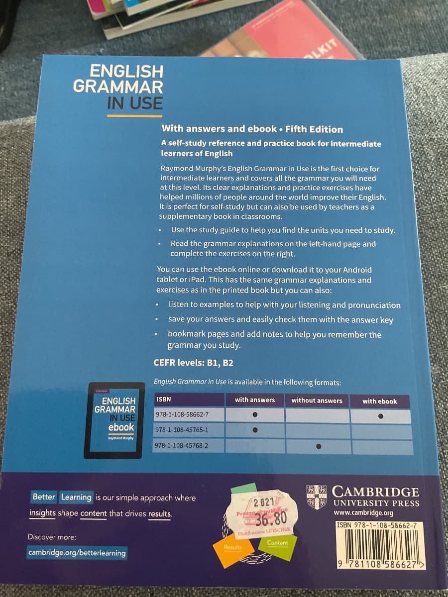 ENGLISH GRAMMAR IN USE 5ED WITH ANSWERS+INTERACTIVE BOOK - foto 2