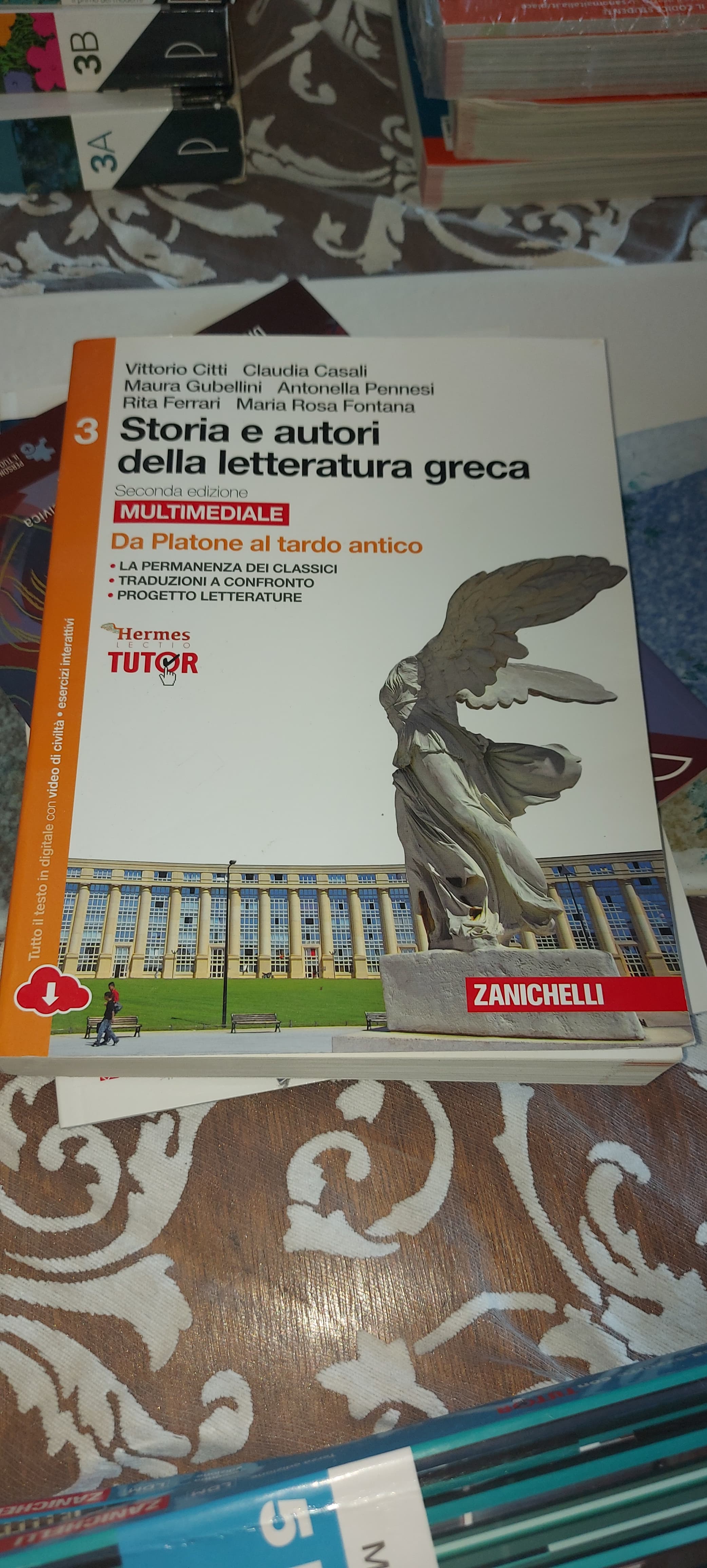 STORIA E AUTORI DELLA LETTERATURA GRECA 2ED - VOLUME 3 MULTIMEDIALE (LDM) - foto 1