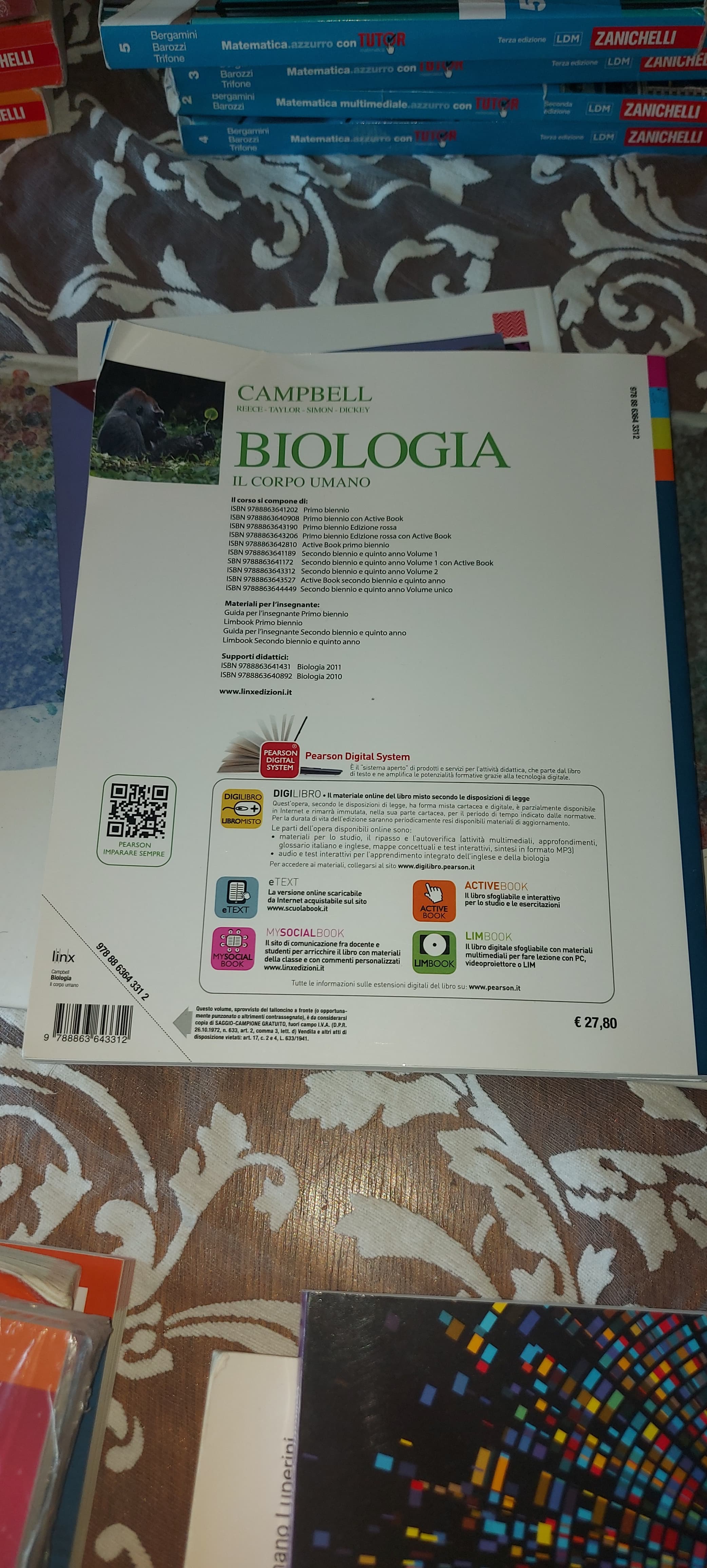 BIOLOGIA-ILCORPO UMANO 2°BIENNIO E 5°ANNO - foto 2