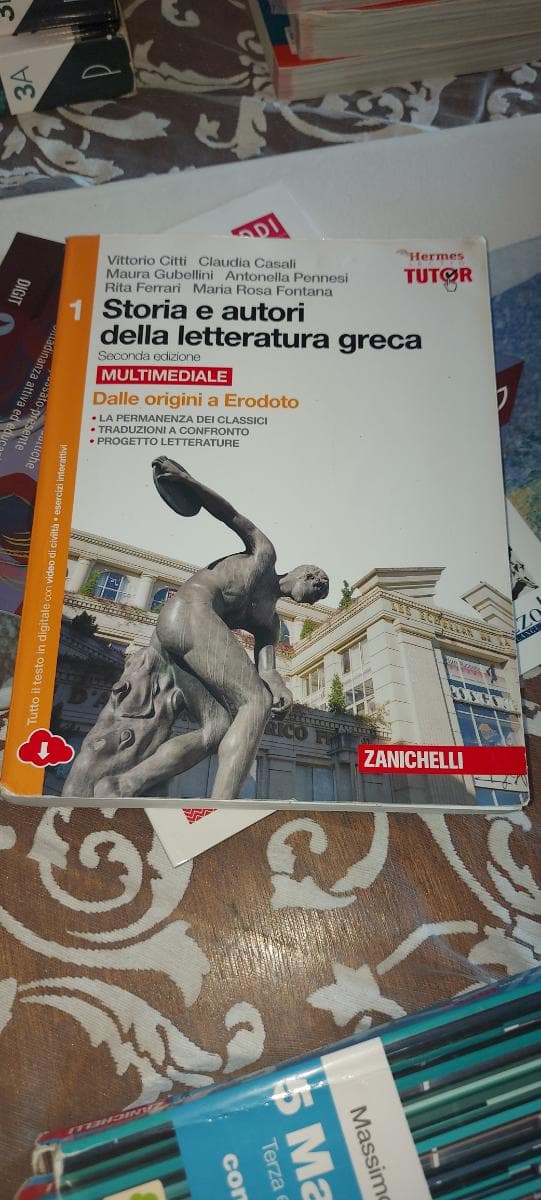 STORIA E AUTORI DELLA LETTERATURA GRECA 2ED - VOLUME 1 MULTIMEDIALE (LDM) - foto 1