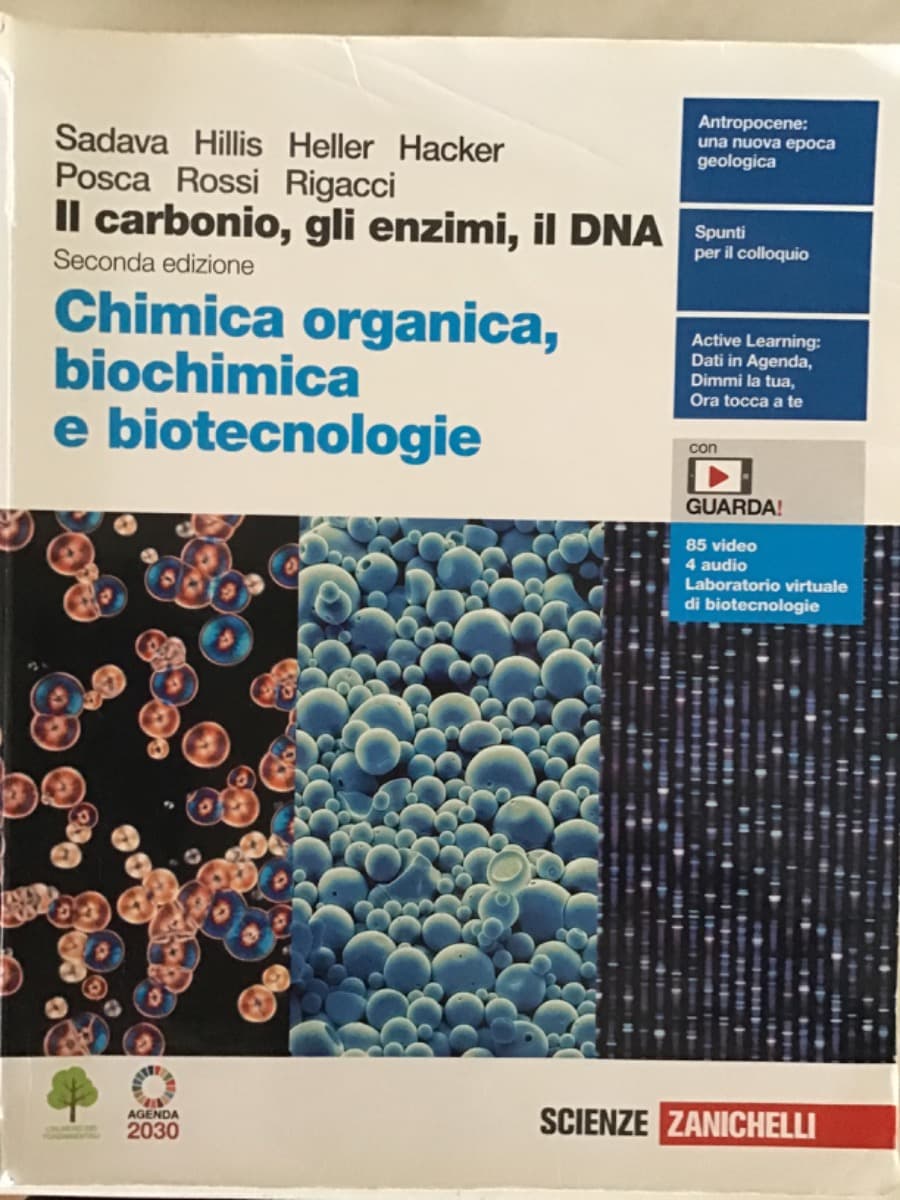 CARBONIO, GLI ENZIMI, IL DNA 2ED. (IL). ORGANICA, BIOCHIM. BIOTECN. (LDM) - foto 1