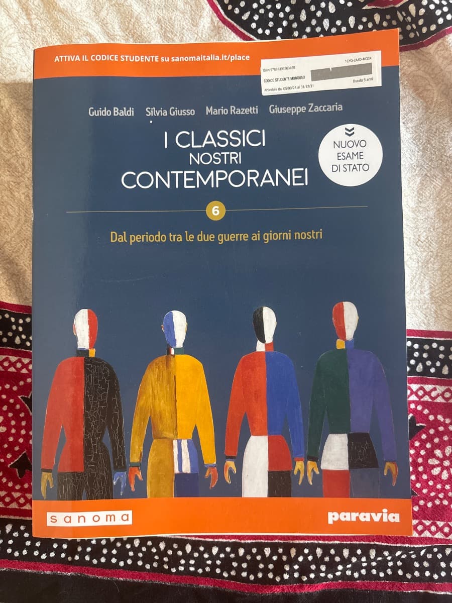 CLASSICI NOSTRI CONTEMPORANEI 6 EDIZIONE NUOVO ESAME DI STATO (I) - foto 1