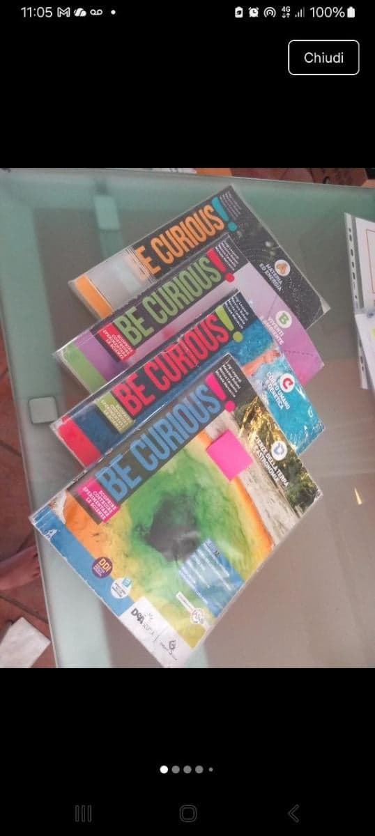 BE CURIOUS! EDIZIONE TEMATICA -SCOPRIRE-COSTRUIRE-SPERIMENTARE LE SCIENZE - foto 1