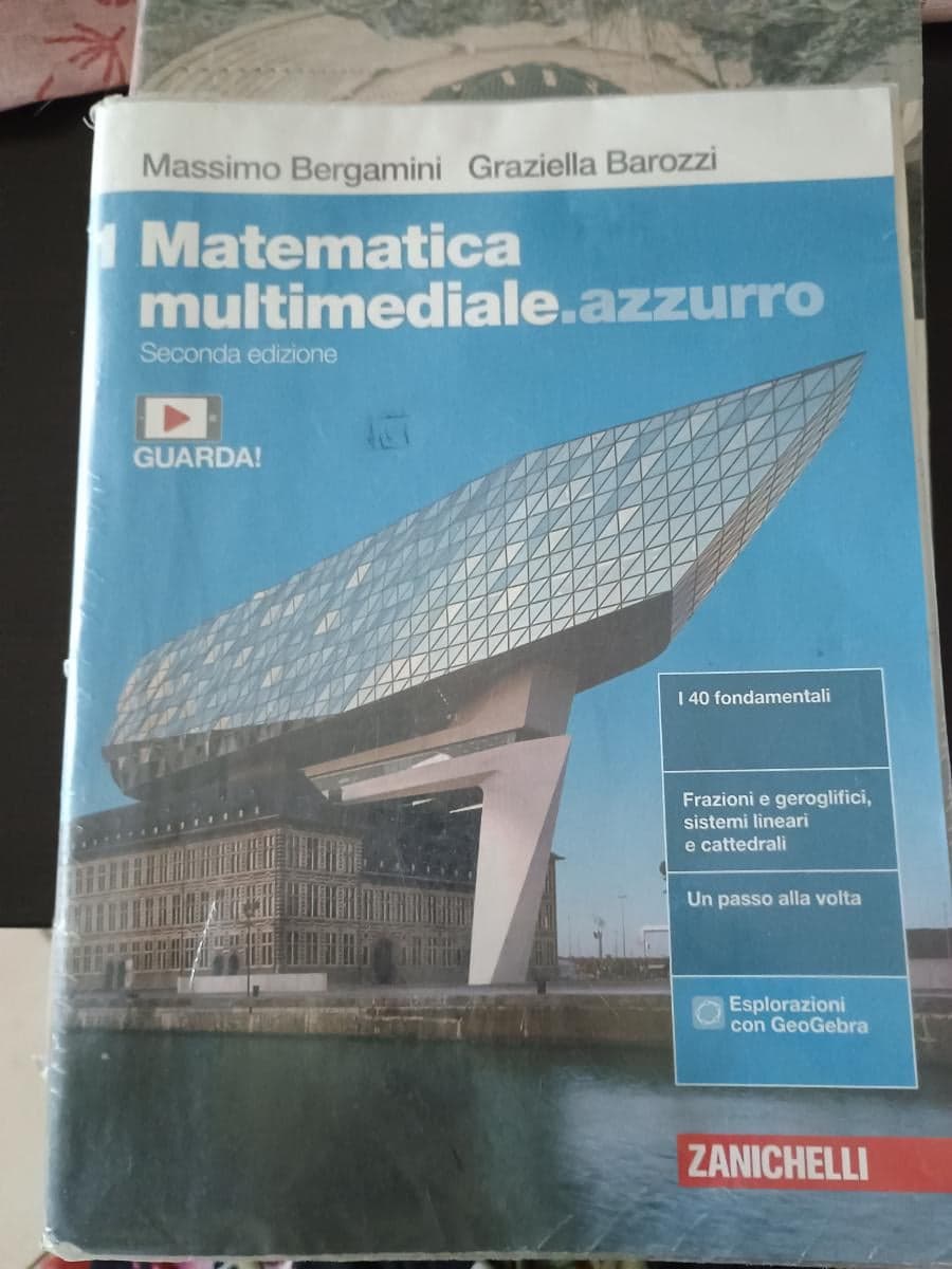 MATEMATICA MULTIMEDIALE.AZZURRO 2ED. - VOL. 1 (LDM) - foto 1