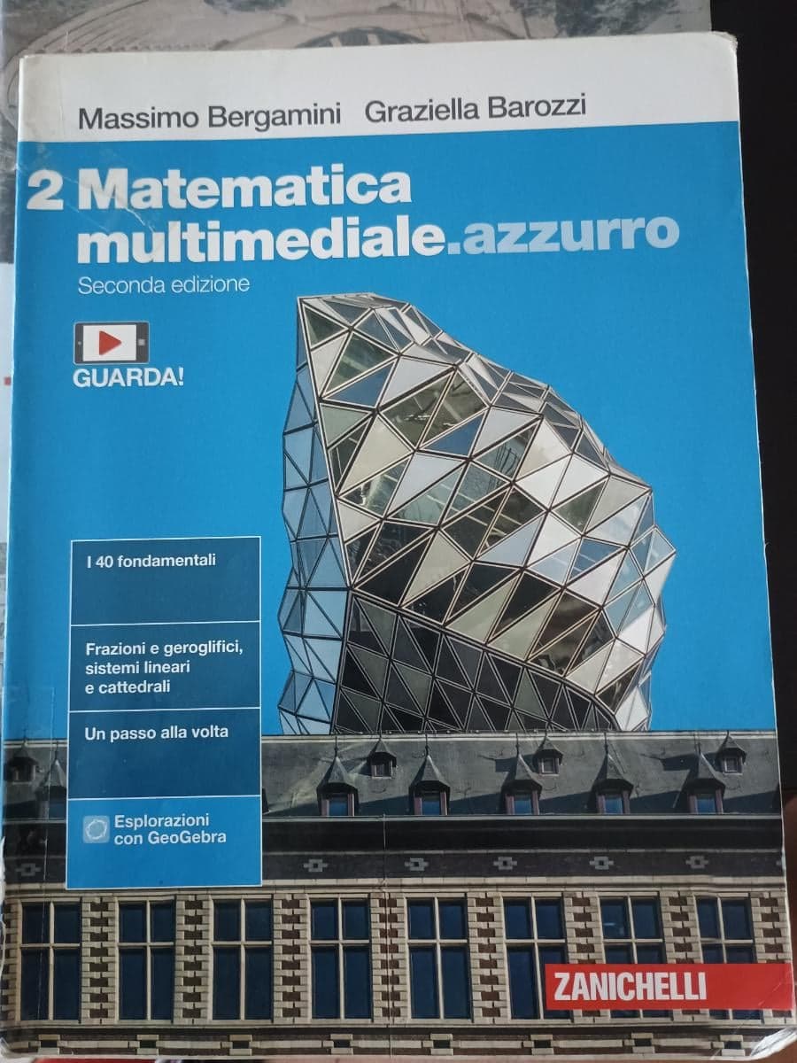 MATEMATICA MULTIMEDIALE.AZZURRO 2ED. - VOL. 2 (LDM) - foto 1