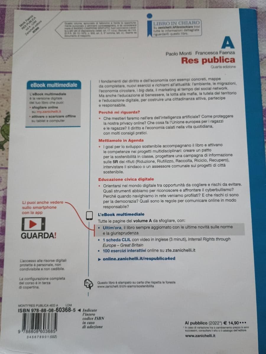 RES PUBLICA 4ED. - VOL. A (LDM) - foto 2