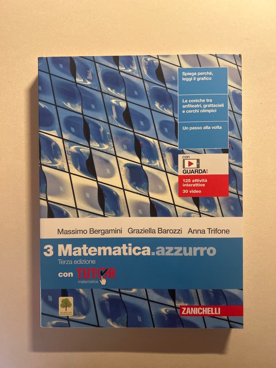 MATEMATICA.AZZURRO 3ED. - VOL. 3 CON TUTOR (LDM) - foto 1