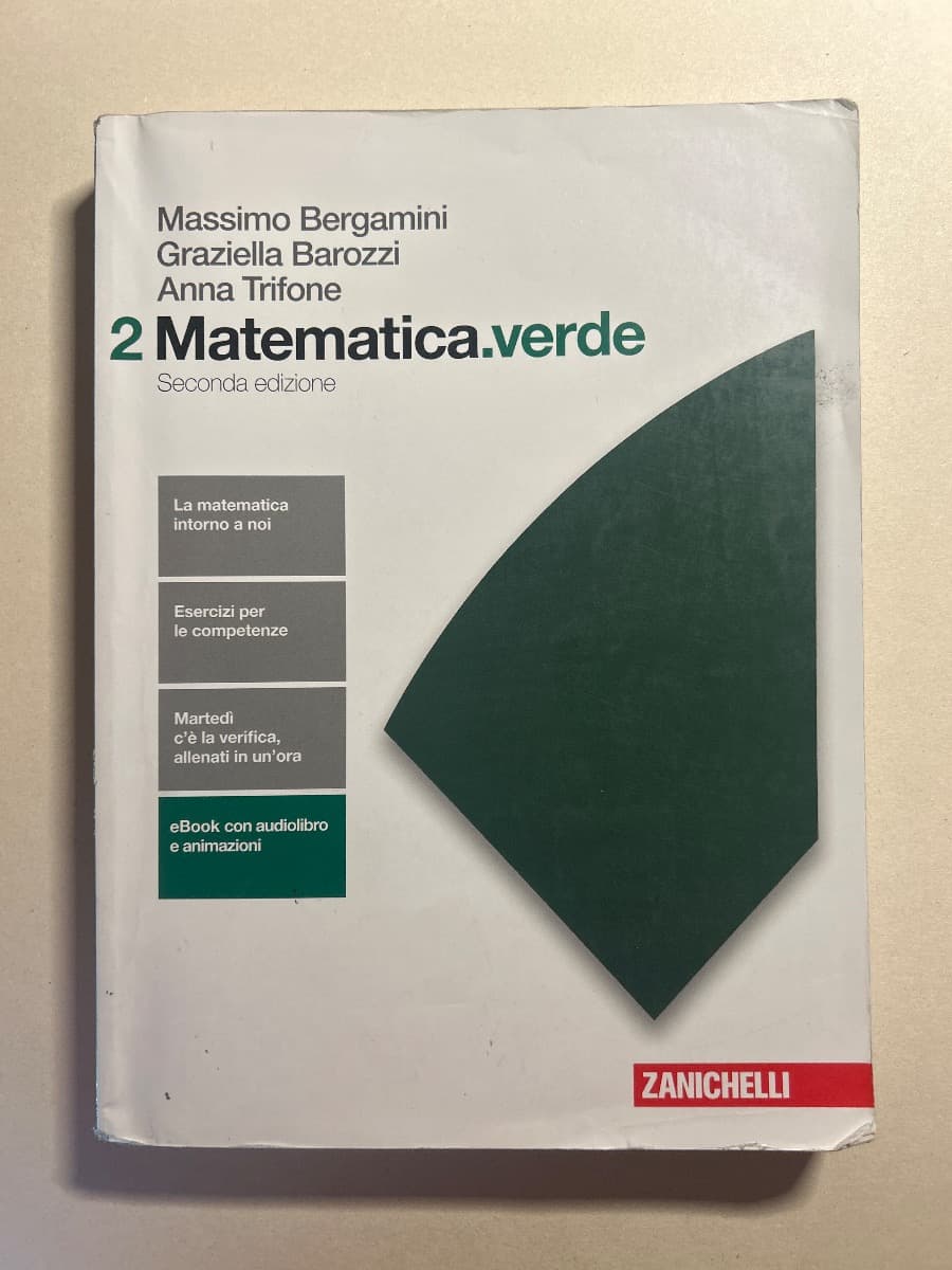 MATEMATICA.VERDE 2ED. - VOLUME 2 (LD) - foto 1