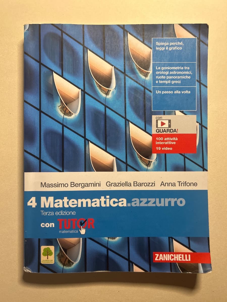 MATEMATICA.AZZURRO 3ED. - VOL. 4 CON TUTOR (LDM) - foto 1