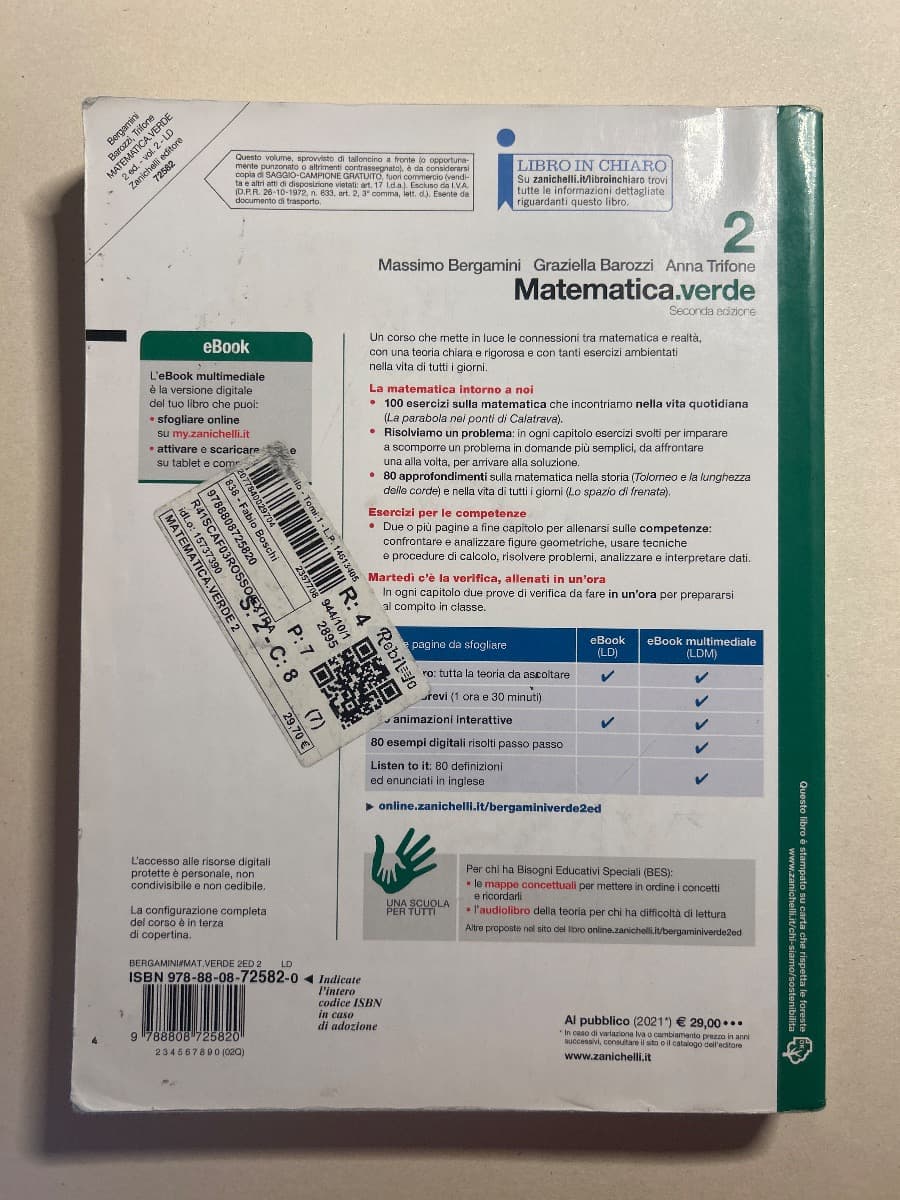 MATEMATICA.VERDE 2ED. - VOLUME 2 (LD) - foto 2