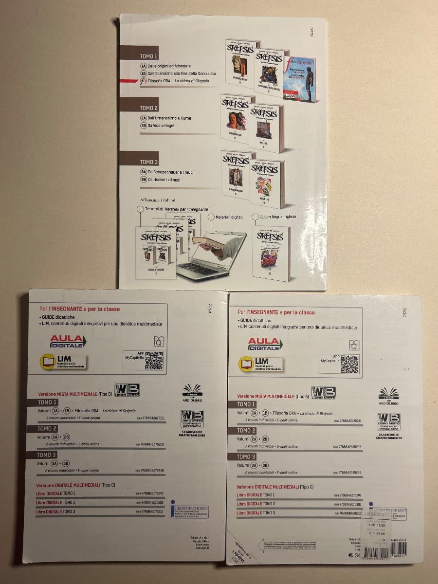 Sképsis la filosofia come ricerca. Volumi 1A + 1B + Filosofia ORA - La rivista di Sképsis - foto 2