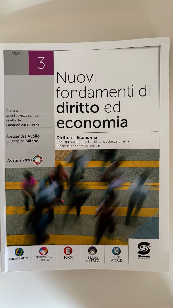 FONDAMENTI DI DIRITTO ED ECONOMIA 3 - foto 1